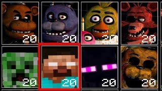 Herobrine In Ultimate Custom Night! Minecraft (Mod) #FNaF screenshot 5