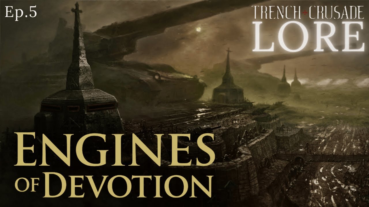 Trench Crusade Lore to Sleep To – Ep. 5: Engines of Devotion | ASMR Dark Lore | Fireplace Ambience
