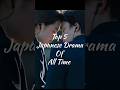 Top 5 Japanese Dramas Of All Time #drama #japanesedrama #jdrama #kdrama #cdrama #shorts #top5