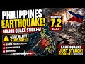 7.2 MAGNITUDE EARTHQUAKE HITS PHILIPPINES! 🇵🇭 | Massive Damage & Panic Caught on Camera