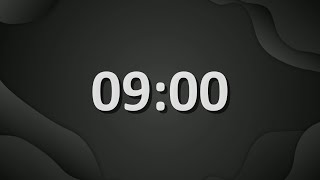 9 Minute (540 Seconds) Countdown Timer