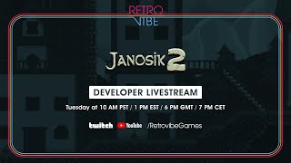 Janosik 2 - Live Development of a Retro Platformer Game (08-02-2022)