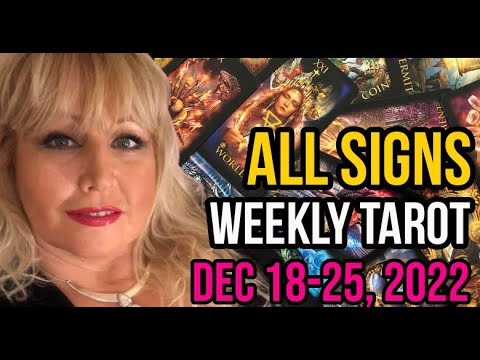 Weekly Astrology Readings for 18th To 25th December 2022