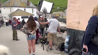 Doc Martin series 10 filming scene Doc next door to Golden lion