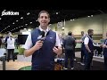 Scott Mingay showcases the GS3, the USGA's new Bluetooth golf ball used to measure greens and more