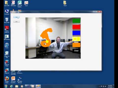 Kinect Paint Form Program