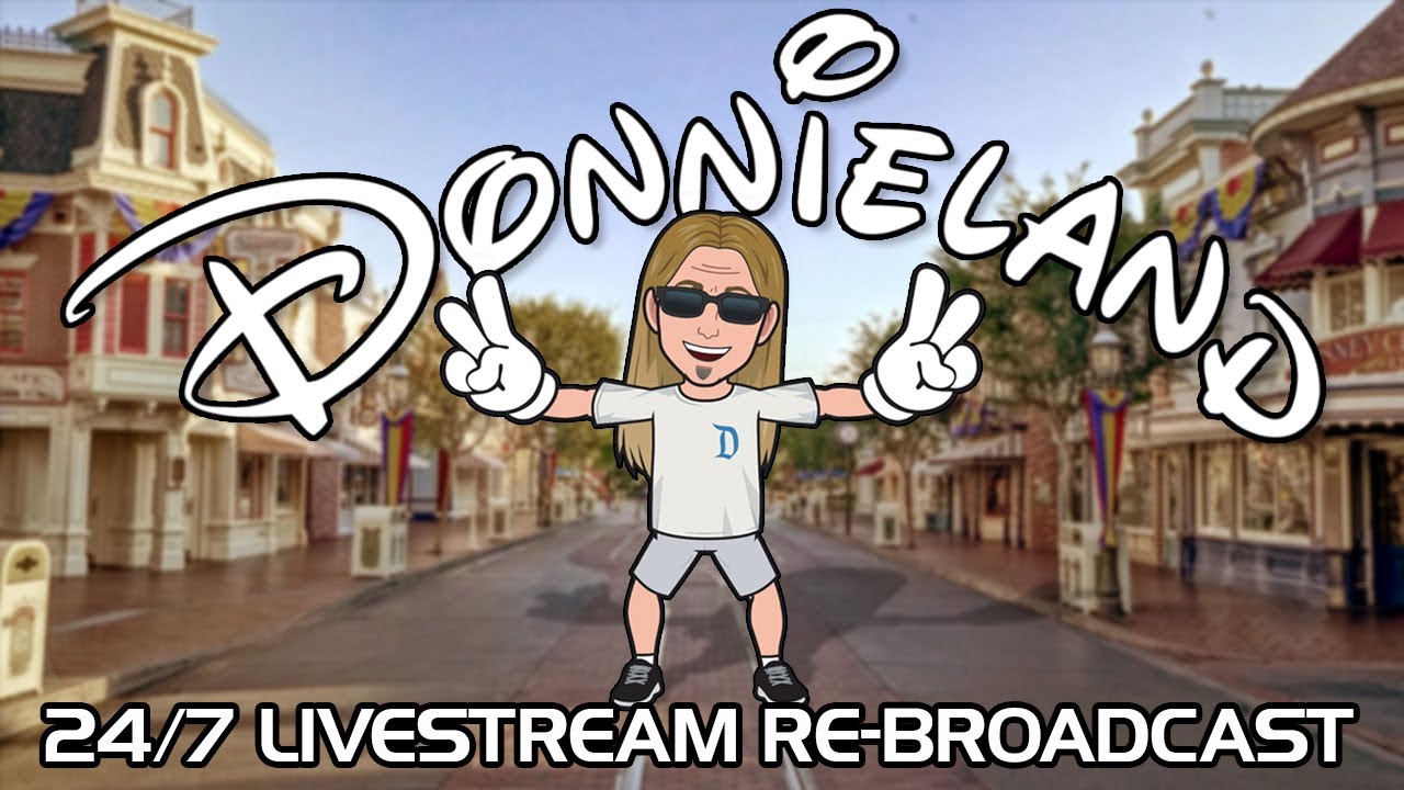 🔴DISNEYLAND DCA DTD 24/7 COMMERCIAL FREE LIVE STREAMING (re-broadcast) Peace Love Consideration