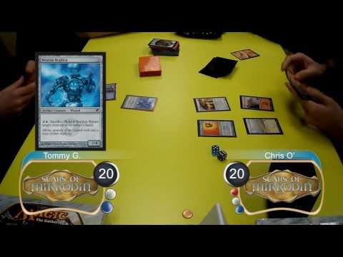 MTG Highlights Gameplay Scars of Mirrodin Launch F...