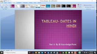 12#tableau  convert calendar year to fiscal year in hindi by #biknowledge point,