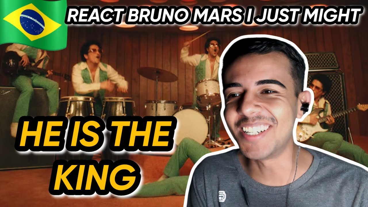 BR REACT Bruno Mars - I Just Might [Official Music Video]