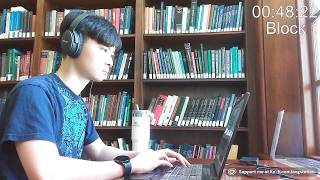 study with a doc | MD | study with me live | 50/10 | silent library sessions