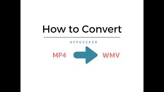 MP4 to WMV Video Converter for Mac - Conversion, Downsizing (HD to SD) & Editing
