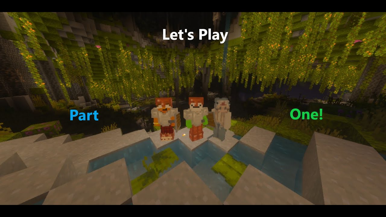 Minecraft Survival Lets Play | Part One - YouTube