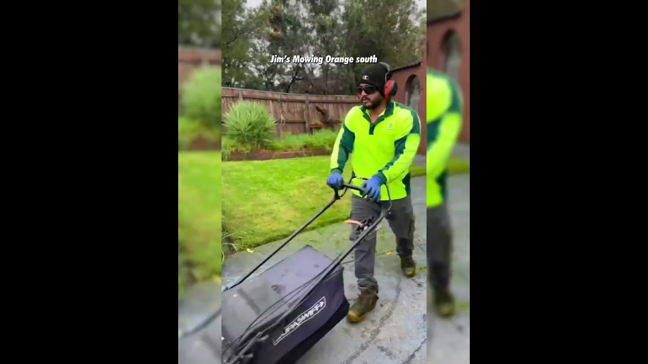 Front yard mowing Front yard mowing