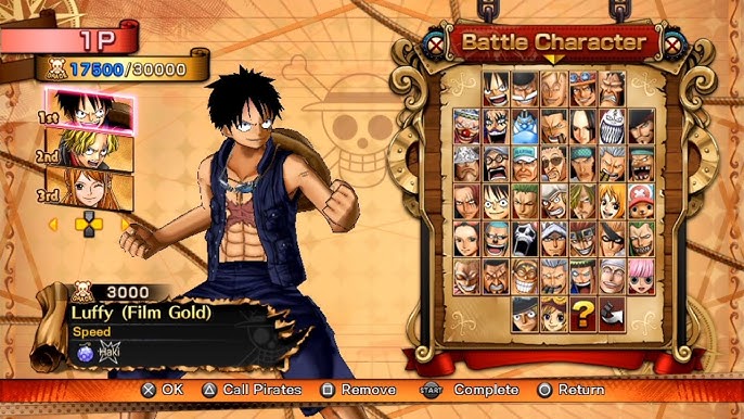 One Piece Games for PS Vita 