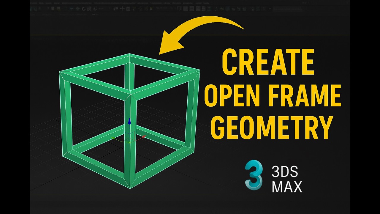 Shape Frame Geometry create open frame geometry - YouTube
