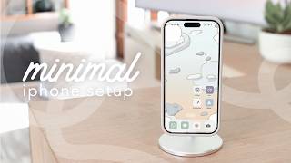 ☁️ How to Get a Minimal iPhone Homescreen | transparent widgets by Kayla Le Roux 2,023 views 1 month ago 6 minutes, 10 seconds