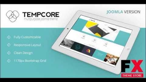 Preview Tempcore - Multipurpose Joomla Template TFx