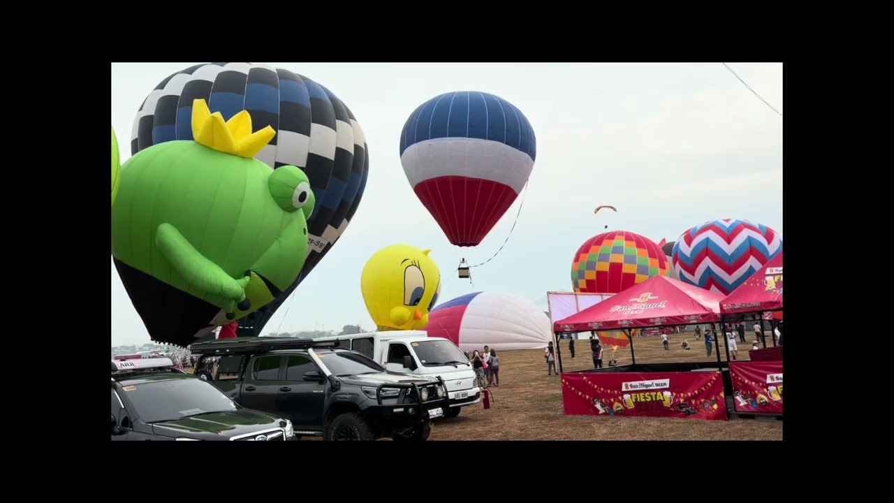 Ultra Lights and Hot Air Balloons, Clark (Philippines)