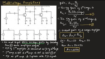 Multistage BJT Amplifiers: Theory, Design & Gain Calculation | EC Academy