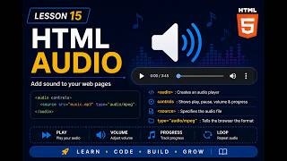 Details Lesson 15  HTML Audio News