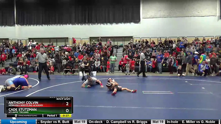 Big Grade 1 And 2 50 Anthony Colvin Nebraska Wrest...