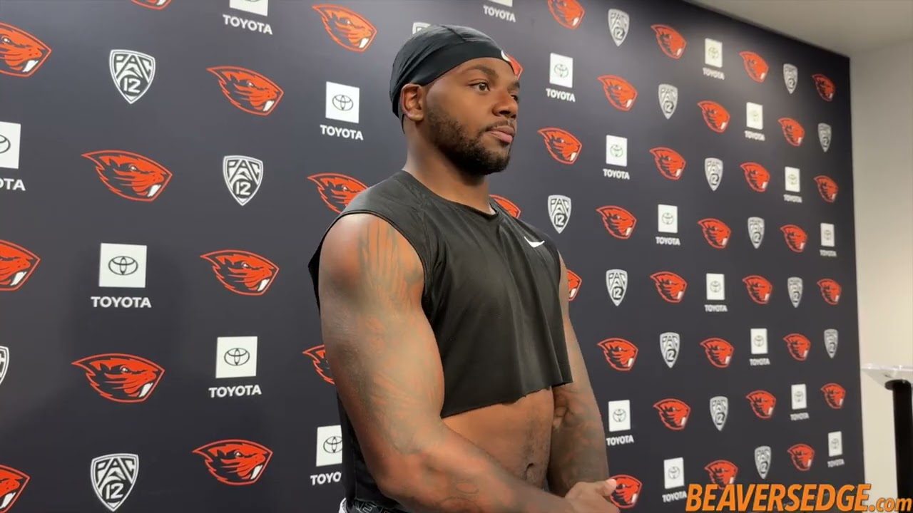 Oregon State ILB Raesjon Davis Talks the Rivalry & MORE