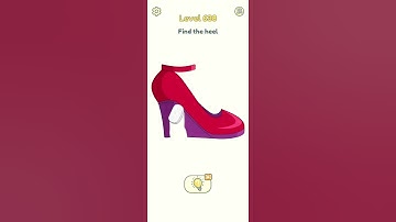 Walkthrough Dop 2 level 638 Find the heel | Android gameplay|#shorts