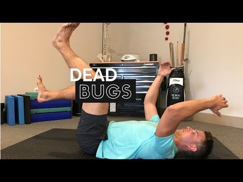 Dead Bug Drill for Core Stability