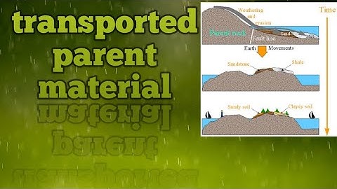 Transported parent material