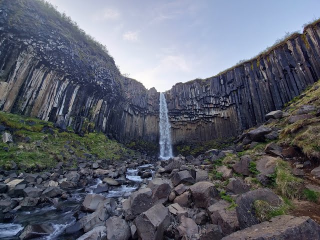 Travel vlog - Iceland Vlog Guide - Day3 South East | Black Sand Beach, Lava Show, Moss Fields, Canyons