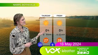16 May 2024 | Vox Weather Forecast