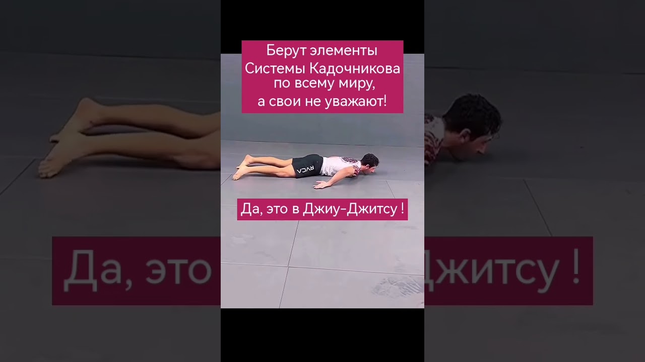 Система боевого выживания Кадочникова. Наше выдают за своё.