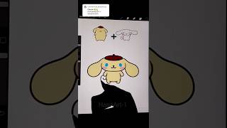 Pompompurin + Cinnamoroll 💛 What's next #cinnamoroll #pompompurin #sanrio #drawing #kawaii #cute