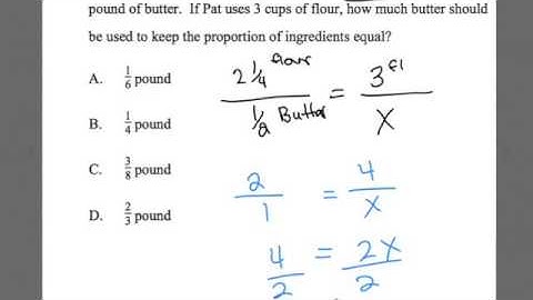 GOHMATH: #35 ~ Proportions ~ CSET MATH ~ By Chris Abraham ~ GOHmath.com