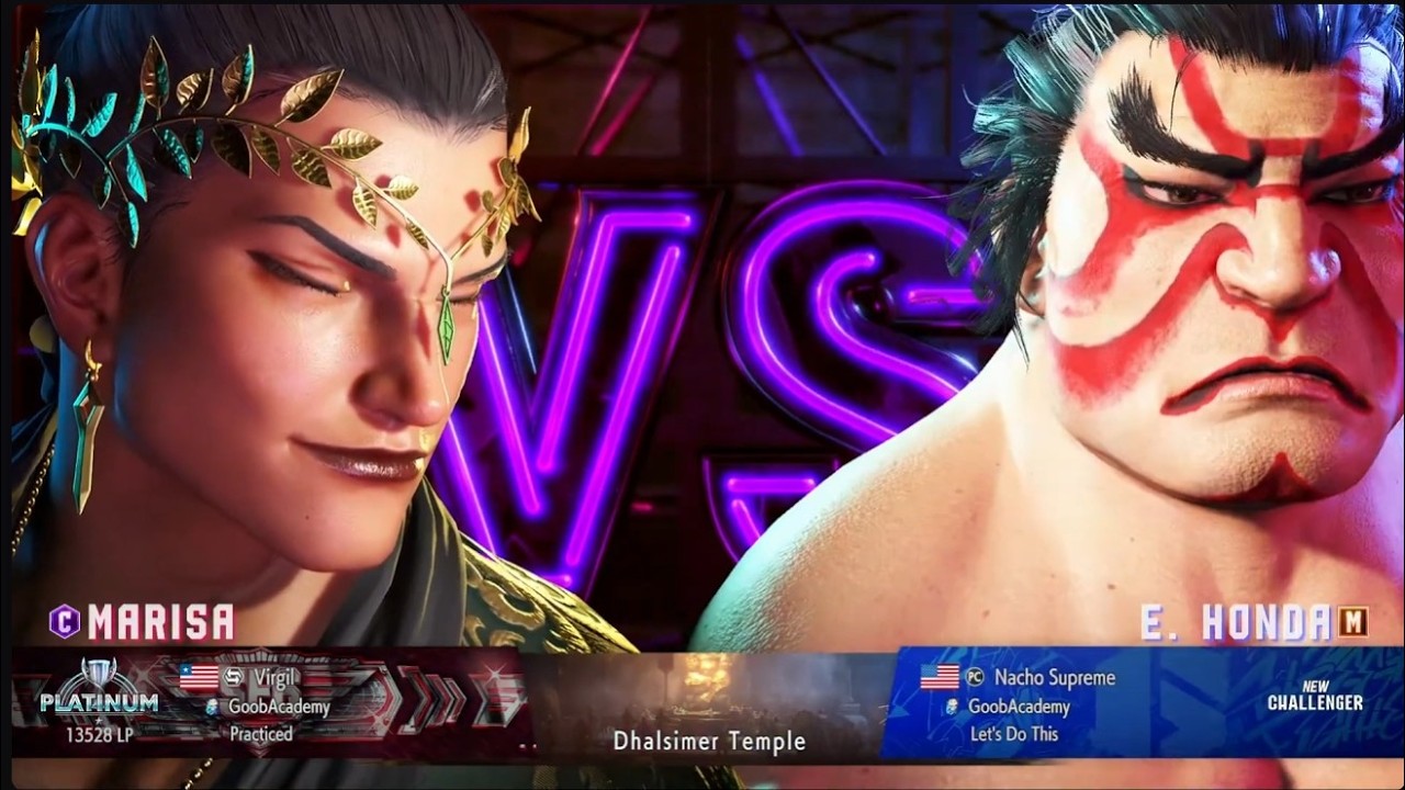 Goob Games Season 5, Week 5: Virgil (Marisa) vs Nacho Supreme  (E. Honda)