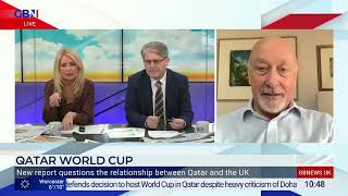 Sir John Jenkins talk to GB News about the new report: Qatar: Friend or Frenemy?
