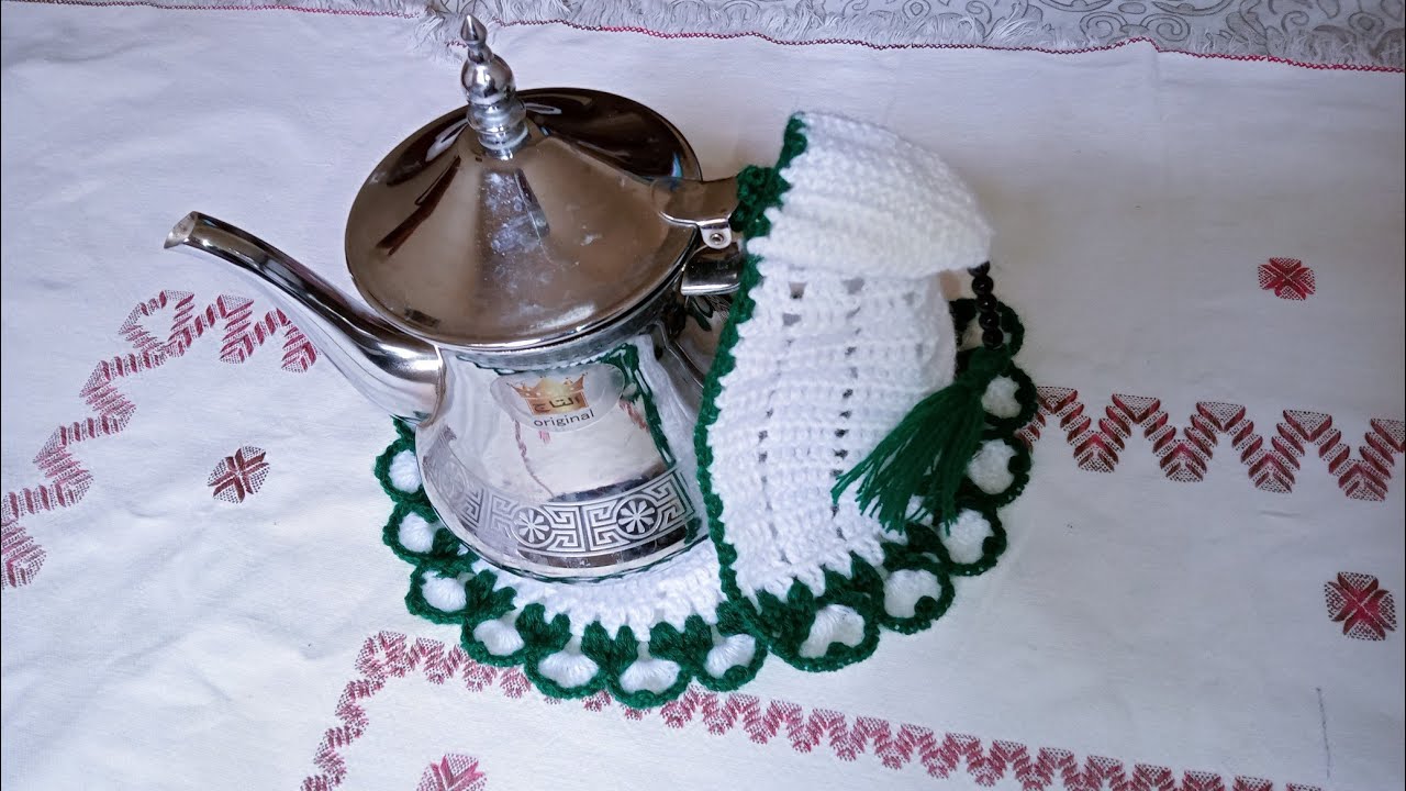 مساكة بشكل سلهام ديال البراد شاي طريقة عمل سهل وبسيط الجزء الاول