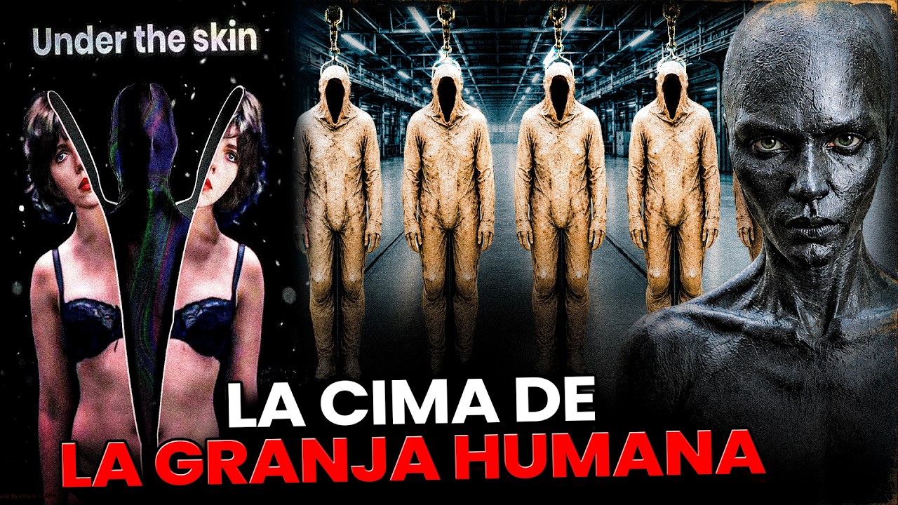 UNDER THE SKIN: Esta Película Reveló que Somos GANADO para una Especie que NADIE Ve