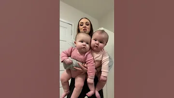 She somehow gave birth to giant babies