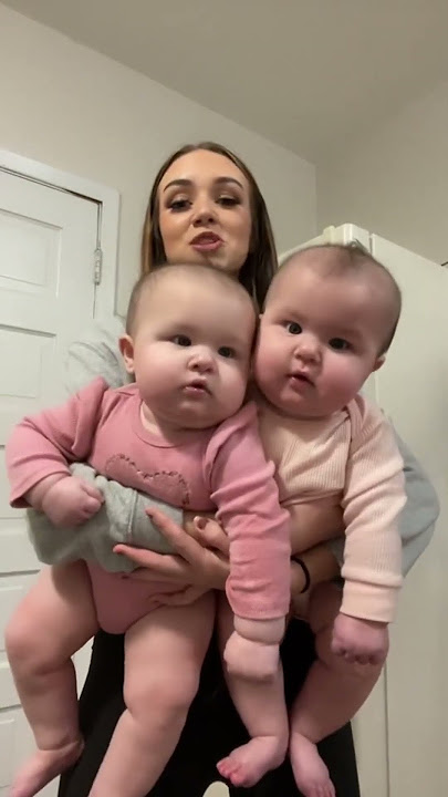 She somehow gave birth to giant babies
