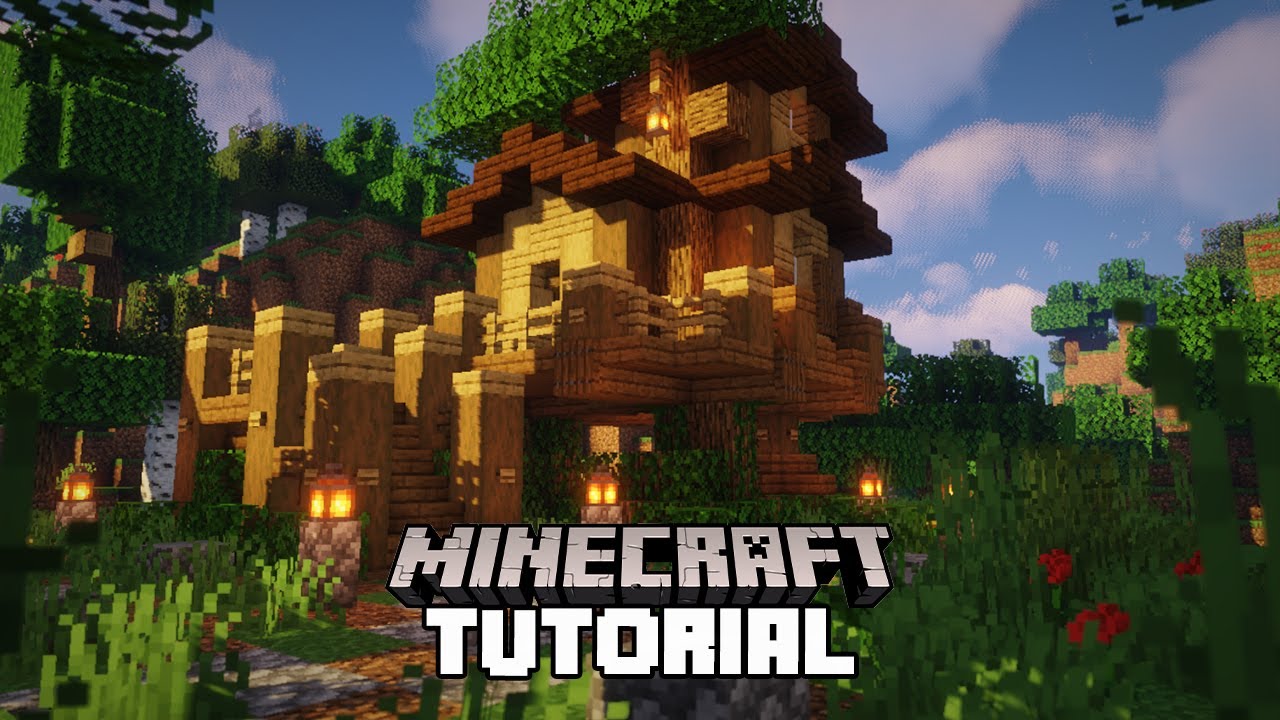 🏡 Minecraft Tutorial  CASA DE MADEIRA ⚒️ 