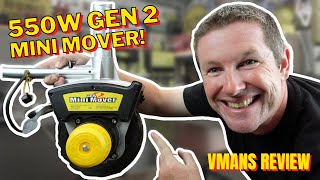 Vman Reviews - The Gen 2 Mini Mover for your caravan, camper, boat or trailer - with 550W of power! screenshot 1