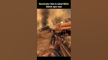 When COD cared about realism #nostalgia #callofduty #cod #facts