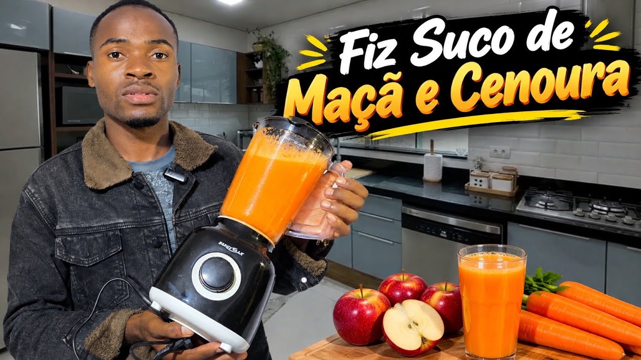 Minha Primeira Vez Usando Um Liquidificador - MOÇAMBIQUE | ÁFRICA