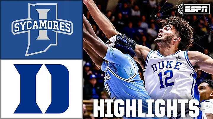 Indiana State Sycamores vs. Duke Blue Devils | Full Game Highlights | ESPN College Basketball