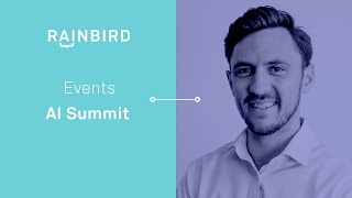 Rainbird showcase at the AI Summit 2019 |  AI-powered automation in action