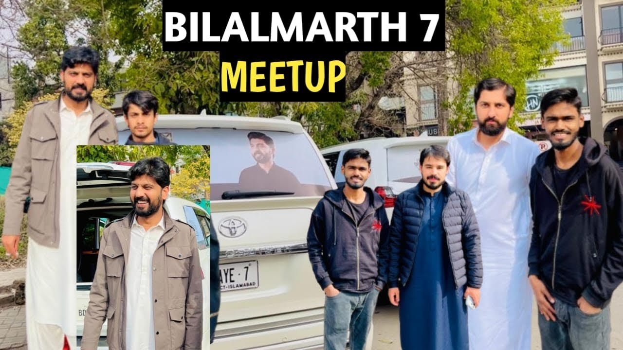 Bilal marth 7 se meet up ✨😘❤️ bilal marth squad 