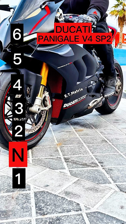 Maximum speed for each gear on a Ducati Panigale V4 SP2