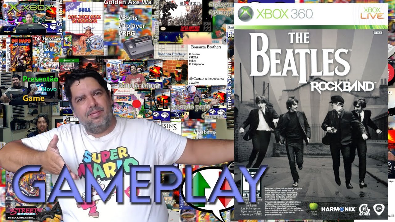 The Beatles Rock Band Xbox 360 Gameplay YouTube